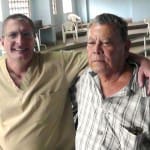 Grandfather and father of two patients from previous trips
