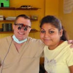 Patient and orphan Solieth happily reporting only one small cavity
